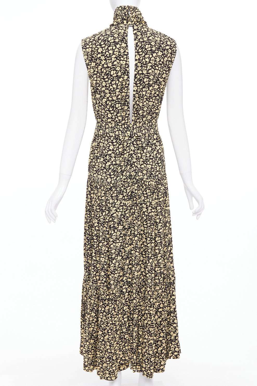 Celine Yellow Viscose Dress Yellow Viscose Very good condition - Box View