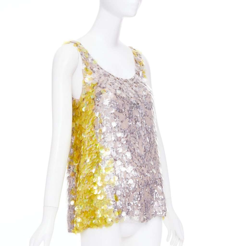 Valentino Garavani Yellow Silk Dress Yellow Silk Very good condition - Front View