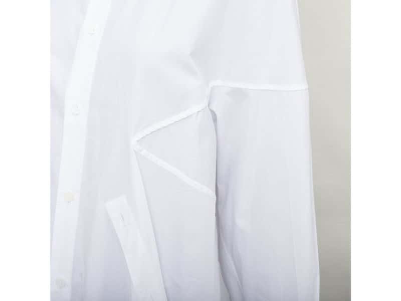 Yohji Yamamoto White Cotton Top White Cotton Very good condition - Back View