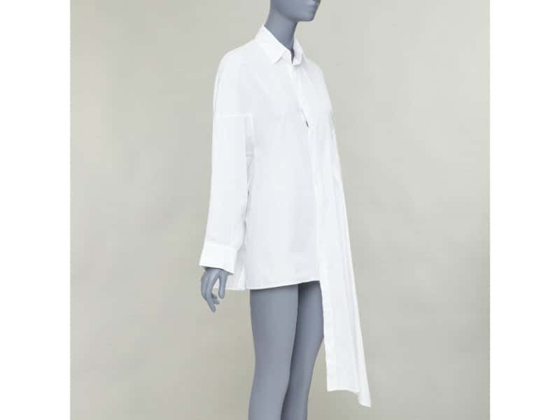 Yohji Yamamoto White Cotton Top White Cotton Very good condition - Inside View
