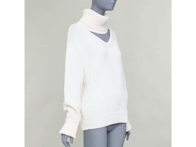 Monse Ecru Wool Knitwear Ecru Wool Very good condition - Inside View