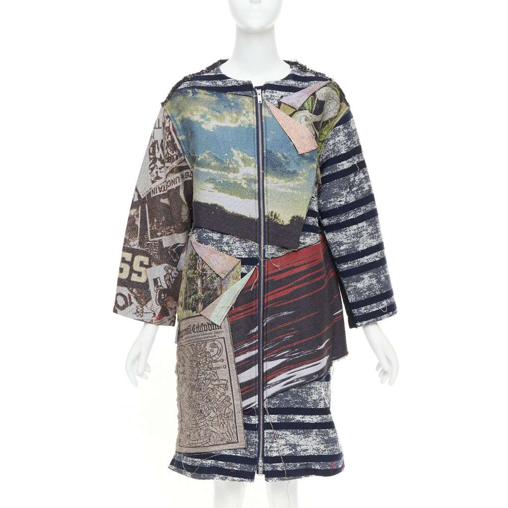 Miharayasuhiro MultiColor Cotton Coat MultiColor Cotton Very good condition - Front View