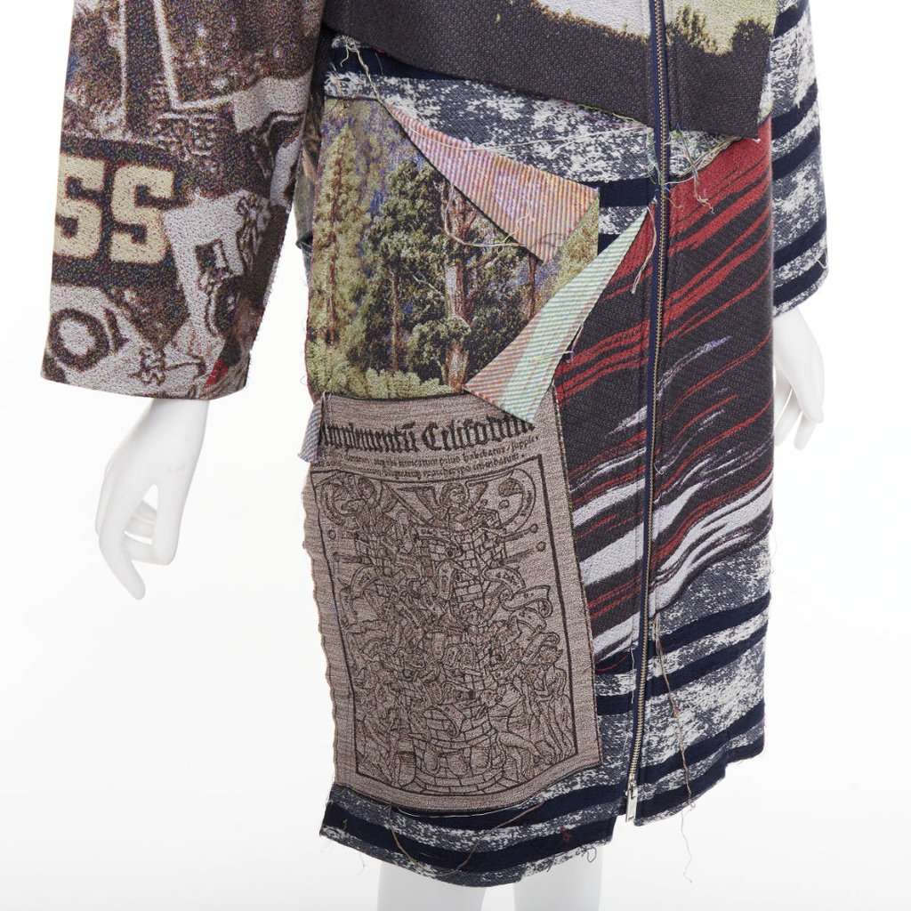 Miharayasuhiro MultiColor Cotton Coat MultiColor Cotton Very good condition - Back View