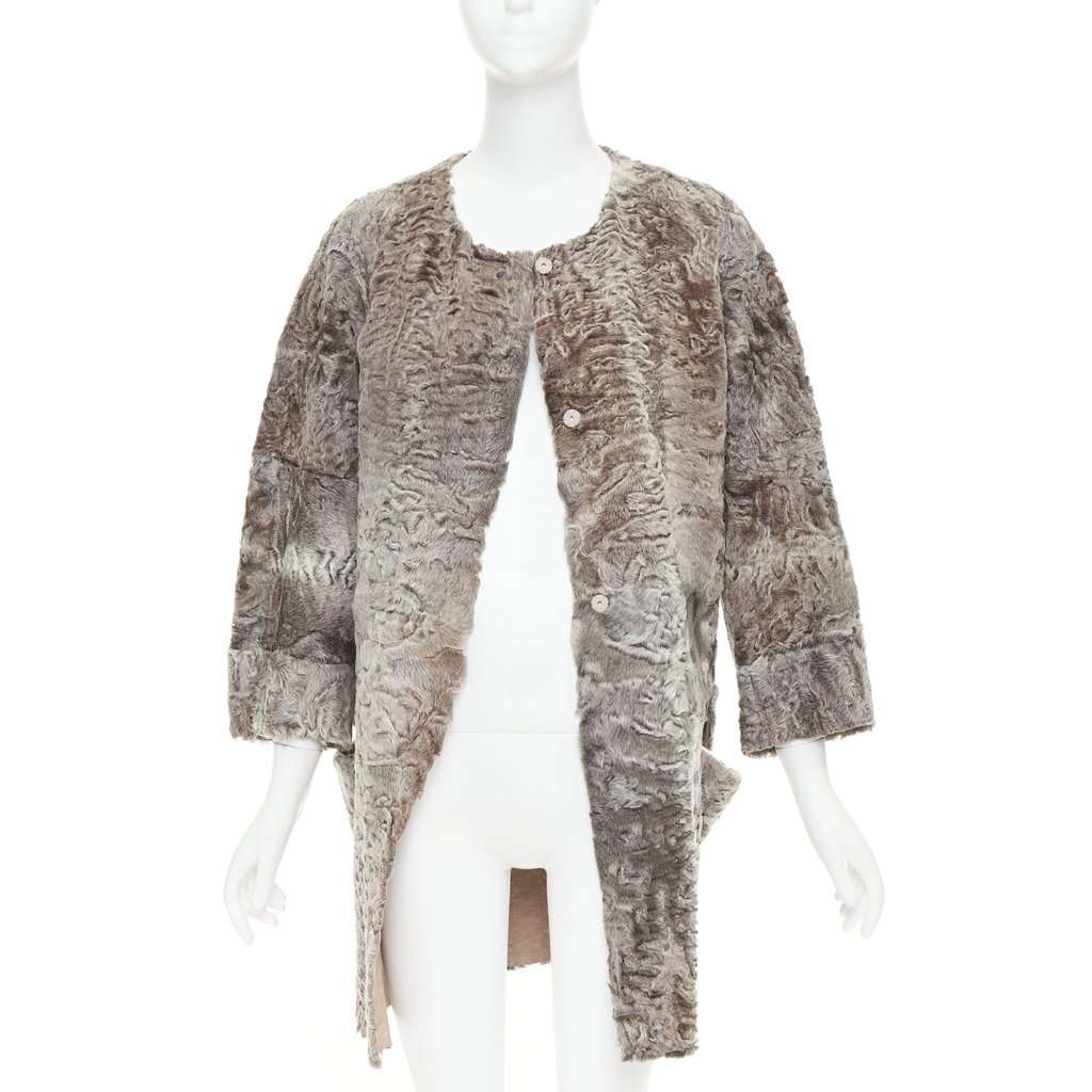 Marni Brown Fur Coat Brown Fur Very good condition - Inside View