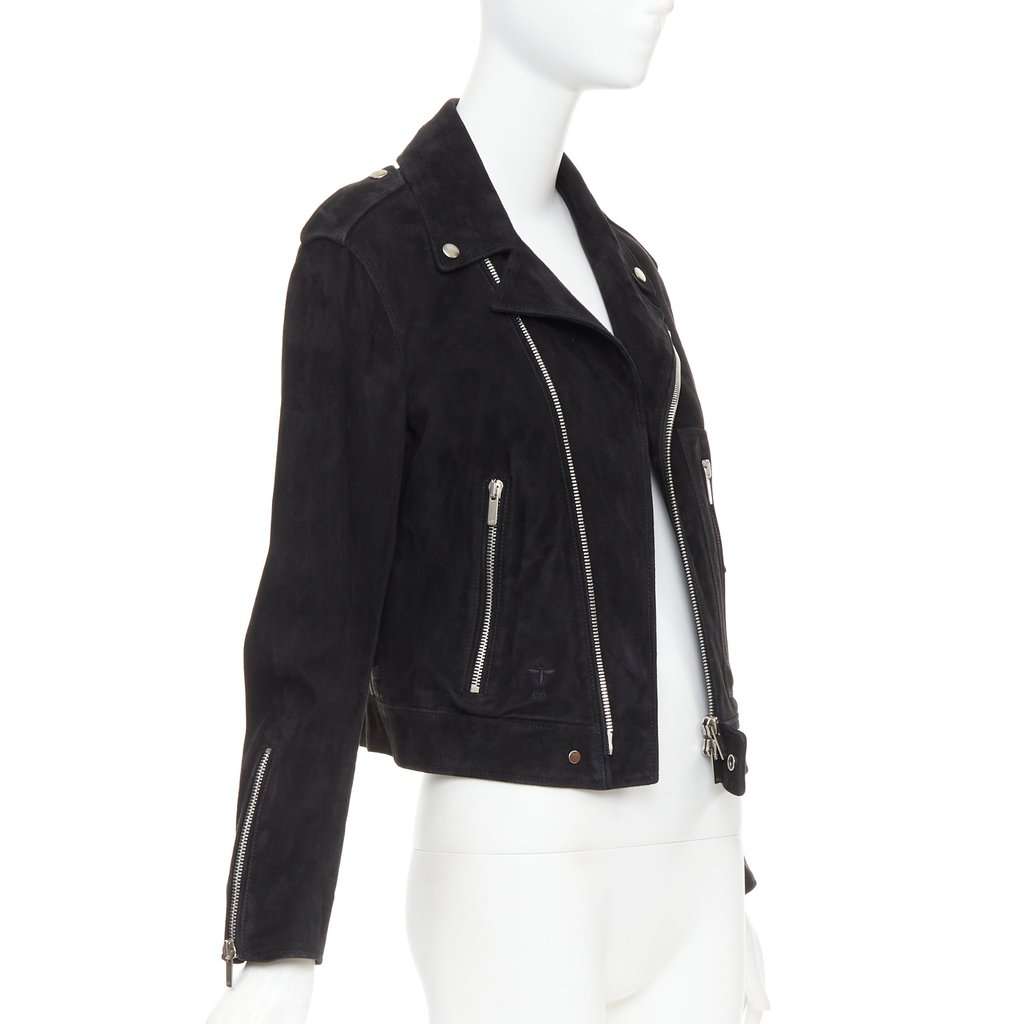 Dior Black Leather Leather Jacket Black Leather Good condition - Inside View