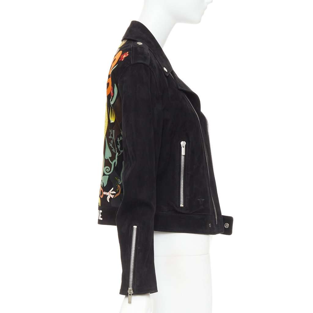 Dior Black Leather Leather Jacket Black Leather Good condition - Model View