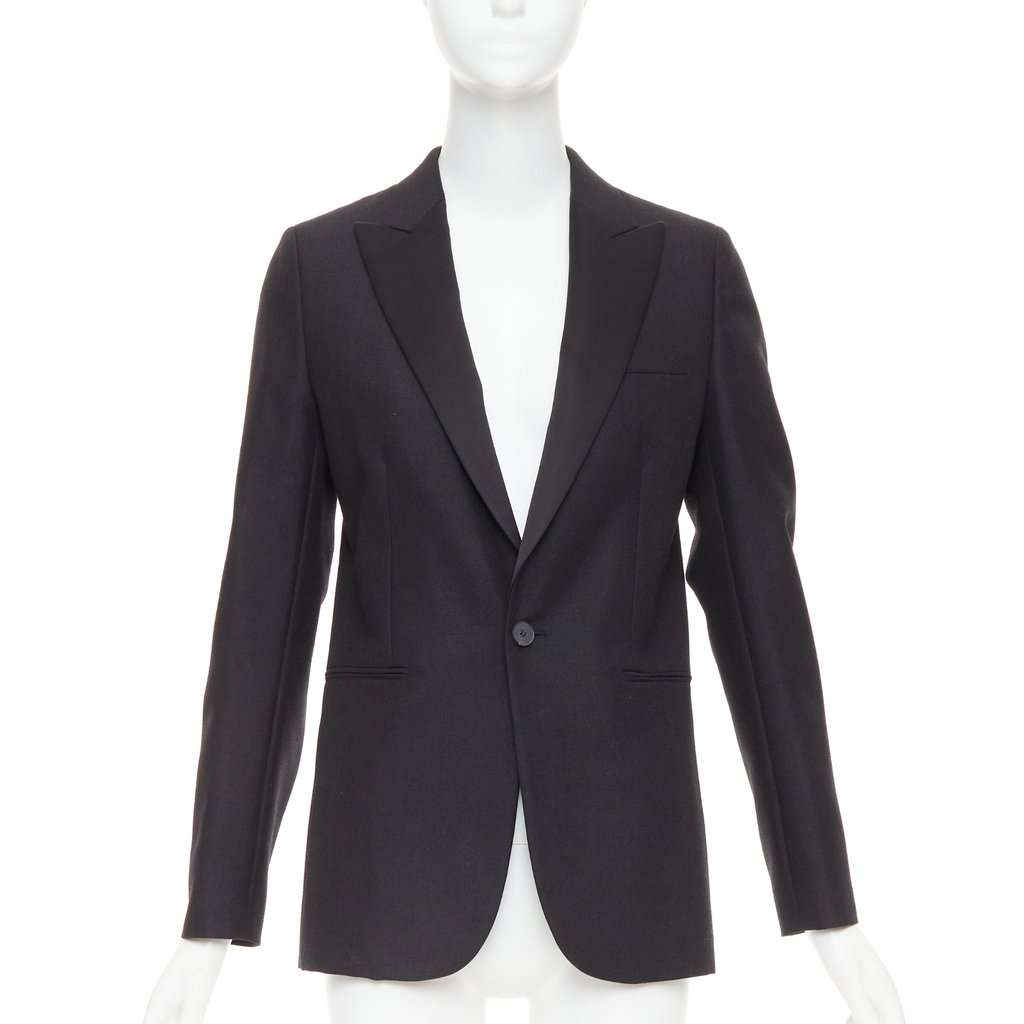 Dior Black Wool Jacket Black Wool Very good condition - Front View