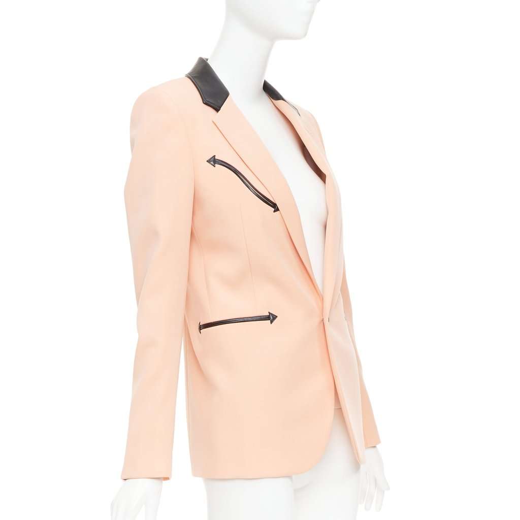Saint Laurent Pink Wool Jacket Pink Wool Very good condition - Inside View