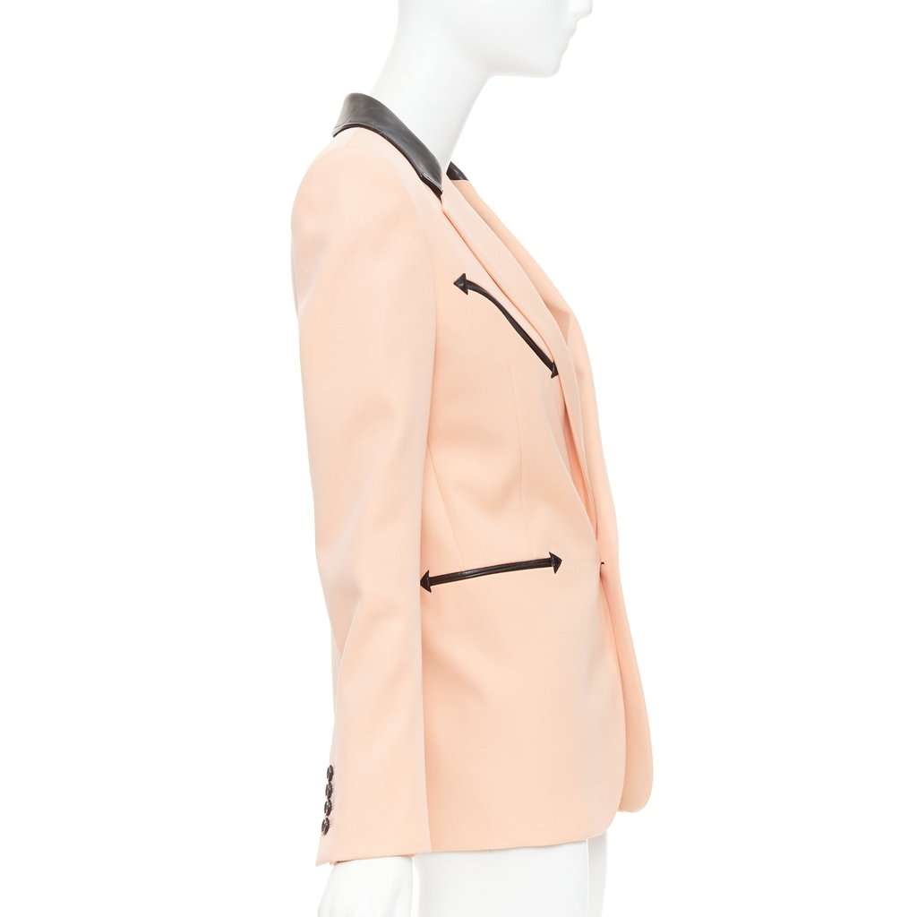 Saint Laurent Pink Wool Jacket Pink Wool Very good condition - Model View