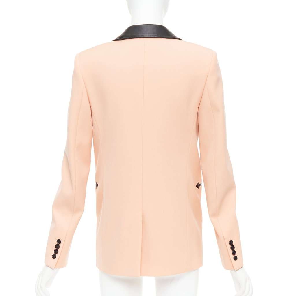 Saint Laurent Pink Wool Jacket Pink Wool Very good condition - Box View