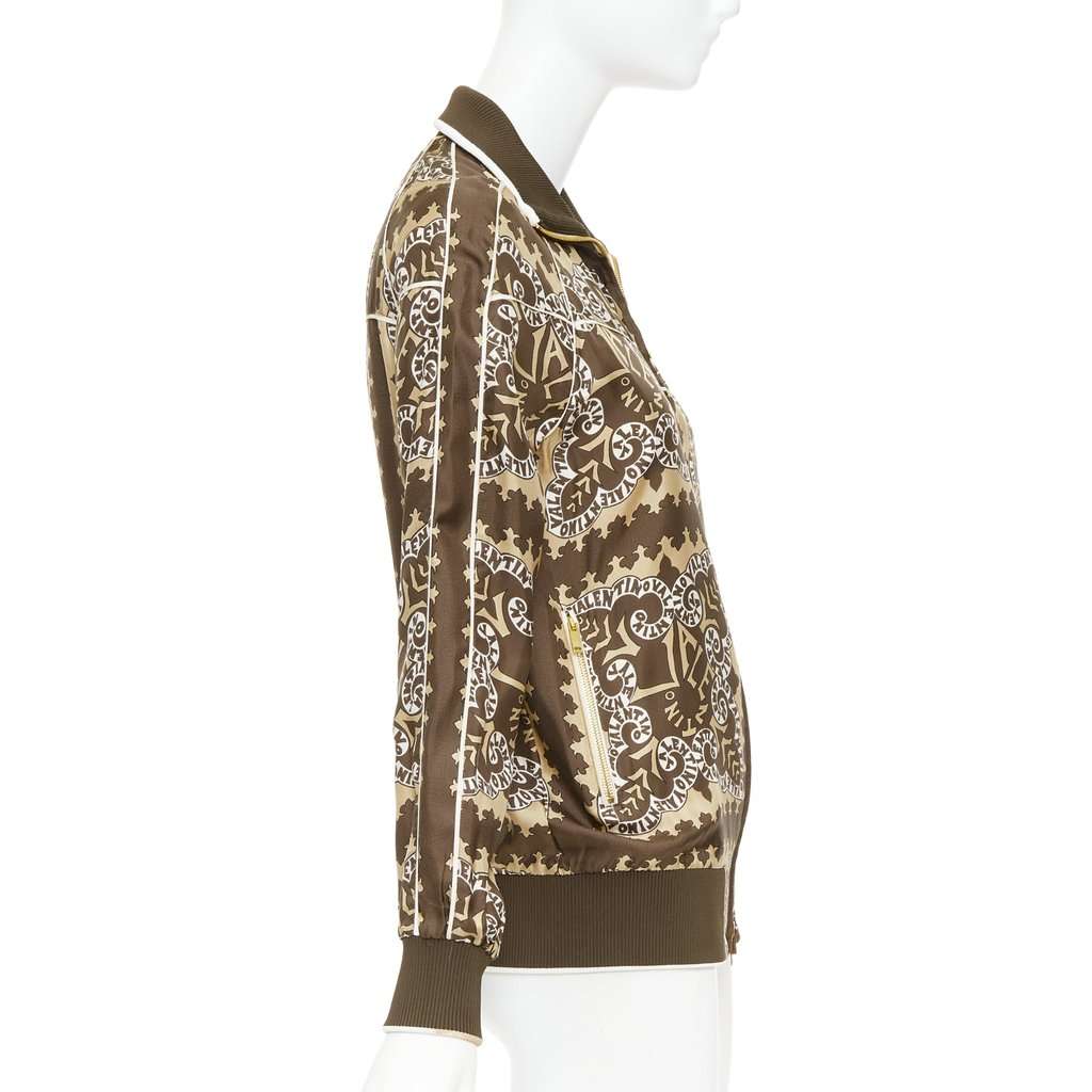 Valentino Garavani Brown Silk Coat Brown Silk Good condition - Box View