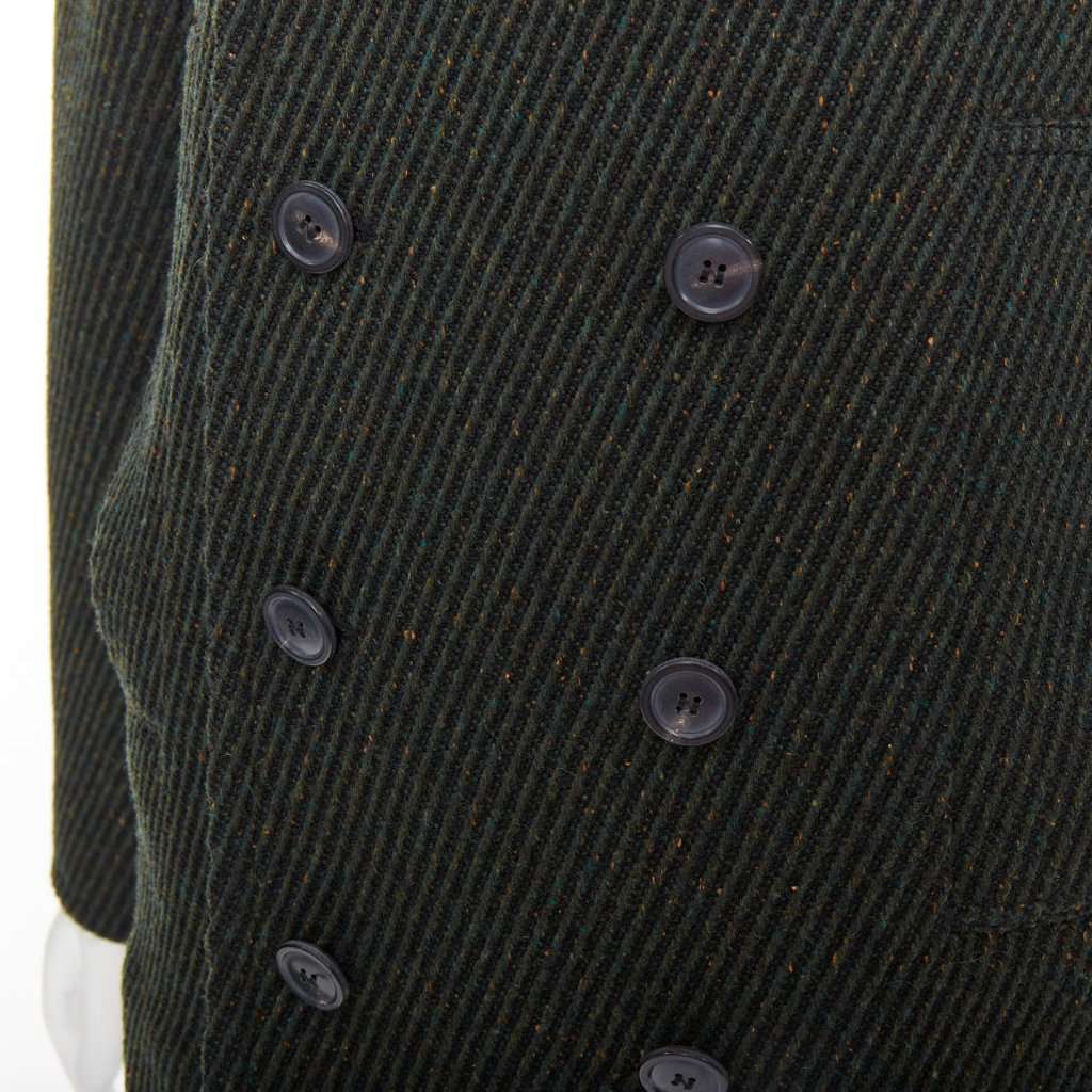 Dior Green Wool Coat Green Wool Very good condition - Back View