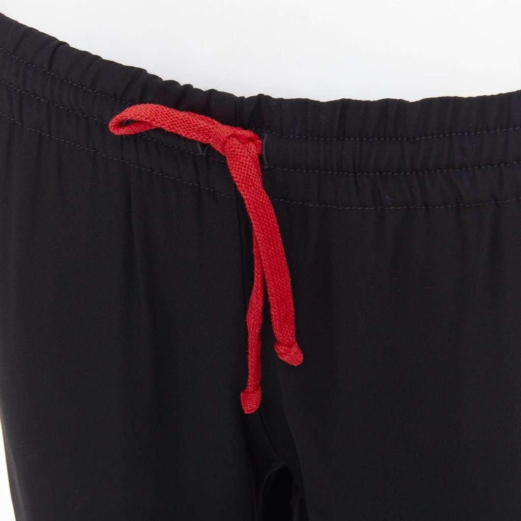 Celine Black Viscose Trouser Black Viscose Very good condition - Back View