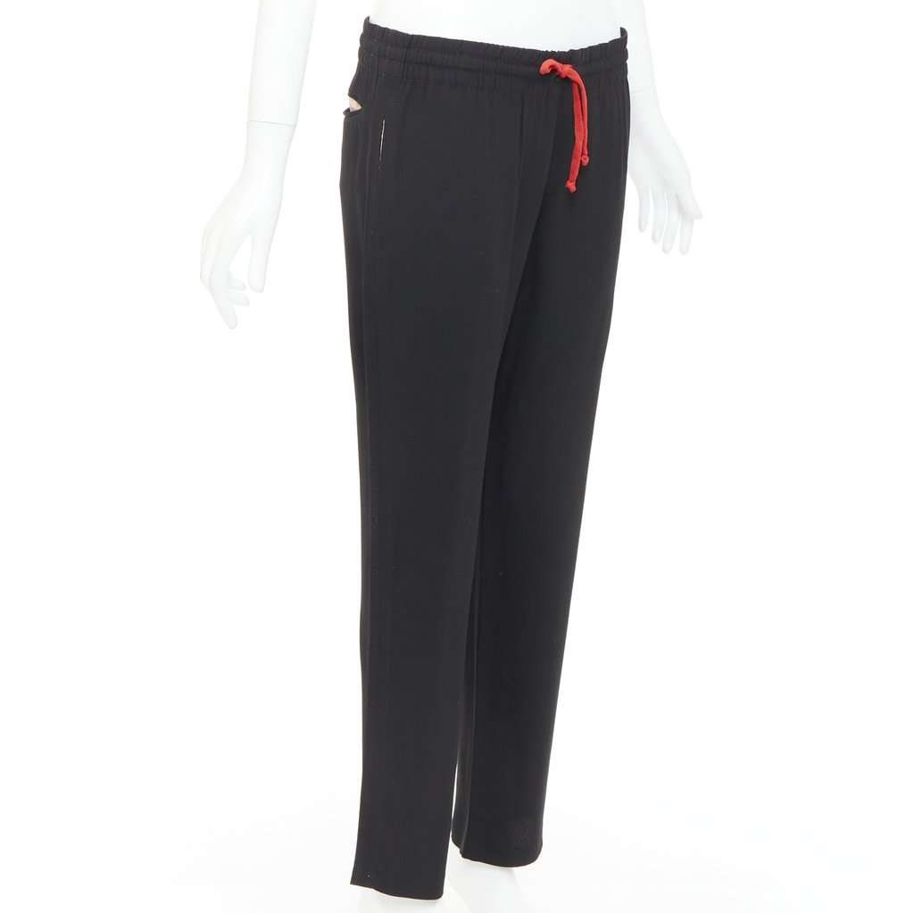 Celine Black Viscose Trouser Black Viscose Very good condition - Inside View