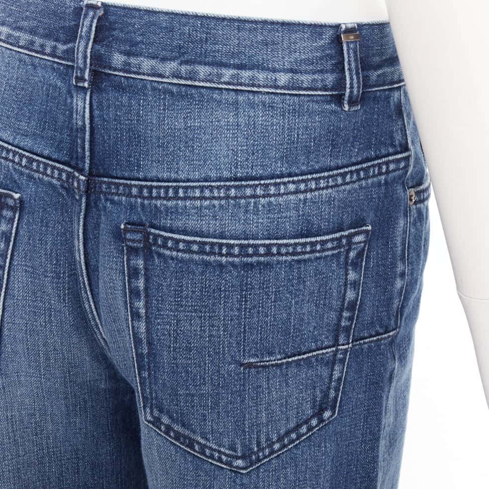 Dior Blue Cotton Jeans Blue Cotton Very good condition - Back View