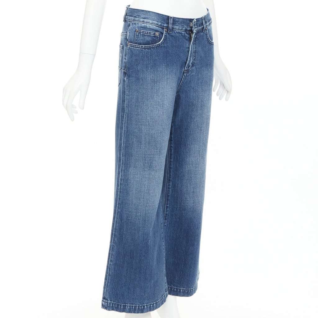 Dior Blue Cotton Jeans Blue Cotton Very good condition - Inside View