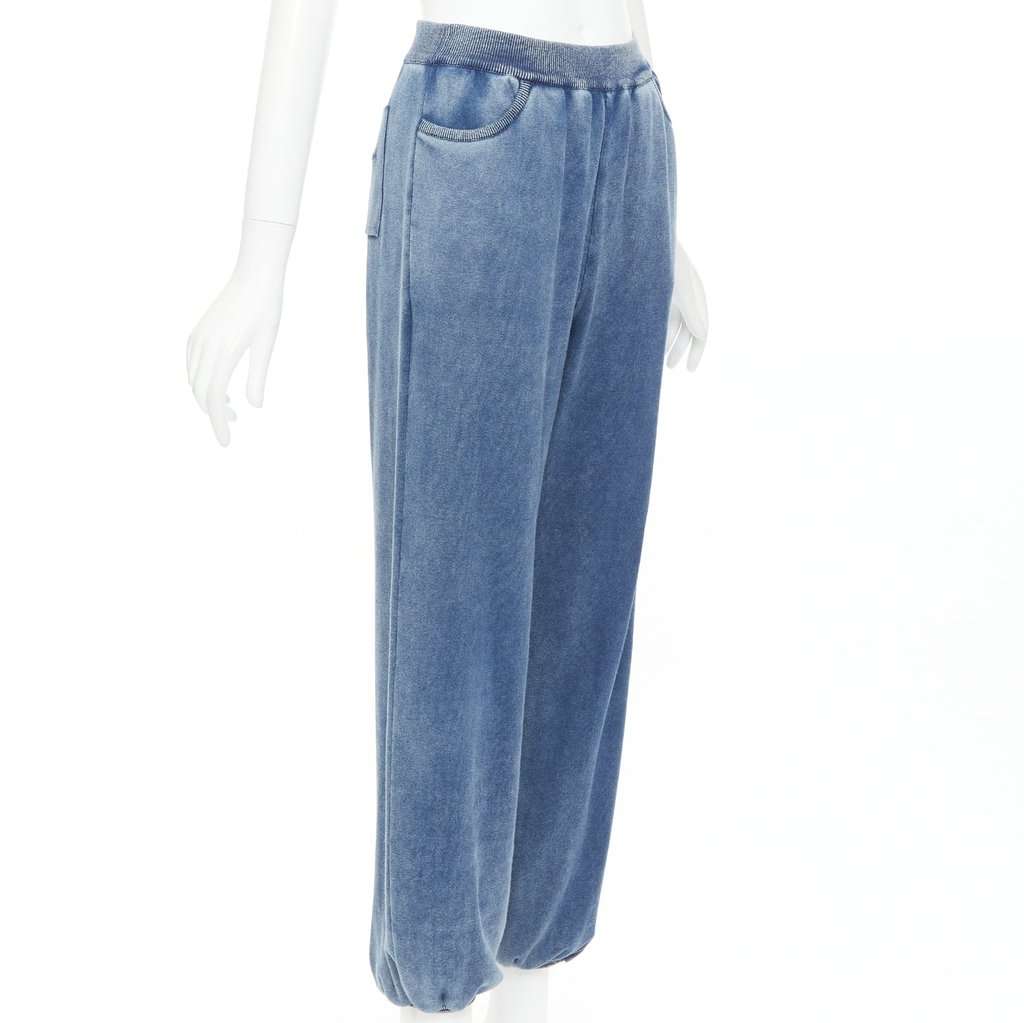 Chloé Blue Cotton Trouser Blue Cotton Very good condition - Inside View