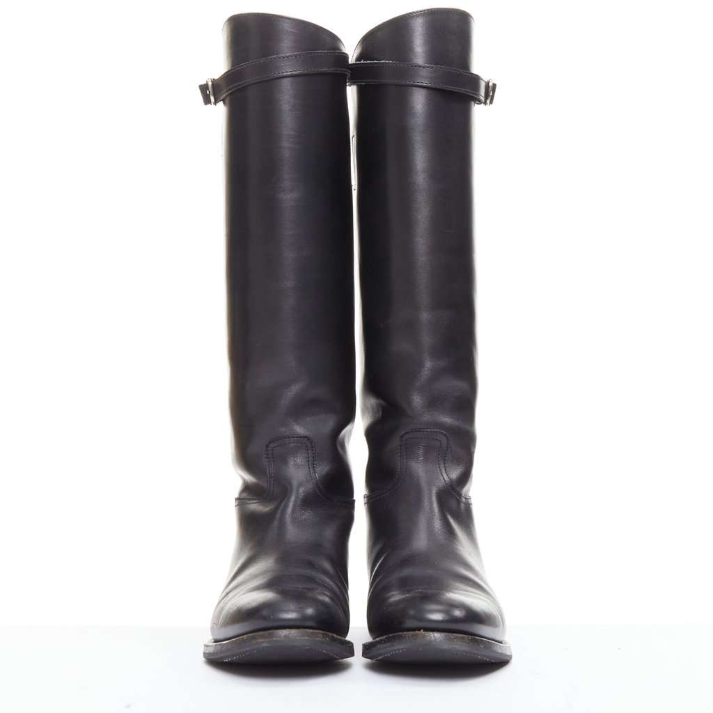 Church's Michelle G. Black Leather Fair condition - Model View