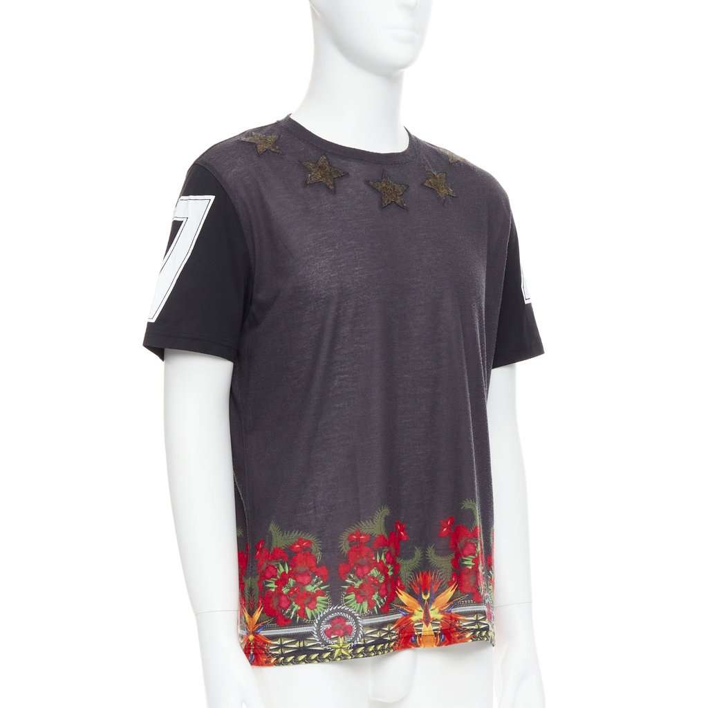 Givenchy Star Applique Shirt Black Polyester Very good condition - Inside View