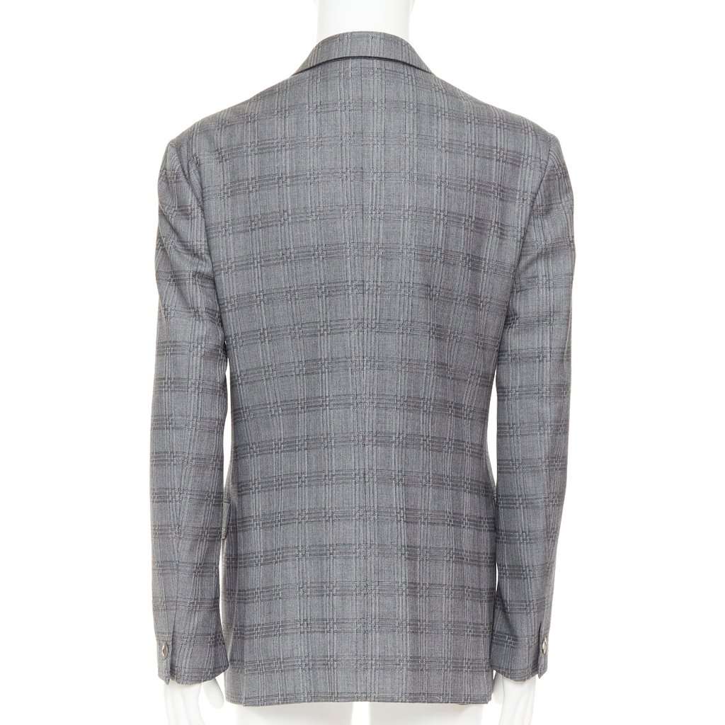 Versace Grey Wool Jacket Grey Wool Very good condition - Box View