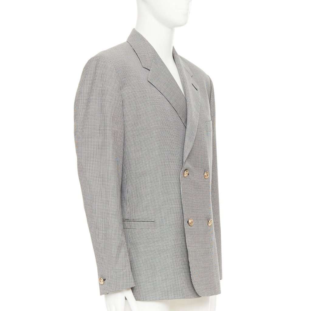 Versace Grey Wool Jacket Grey Wool Very good condition - Inside View