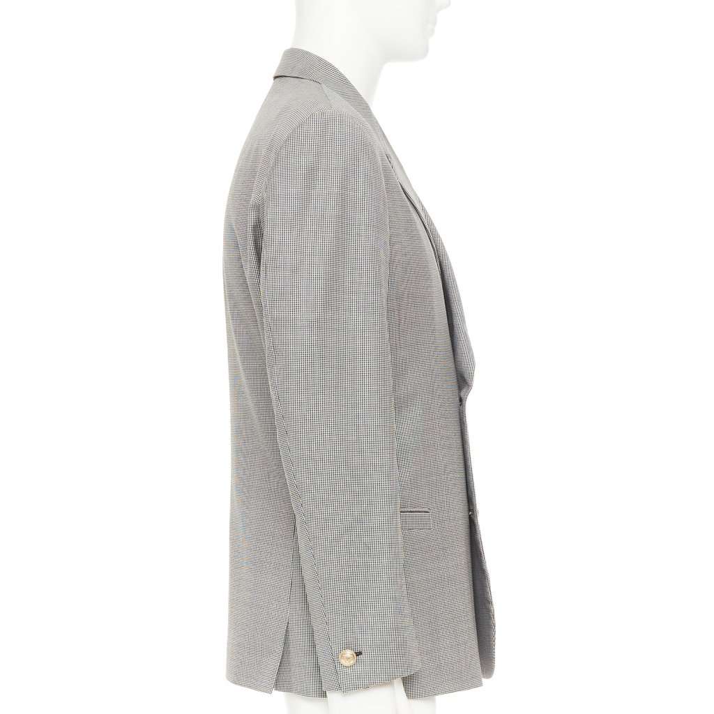 Versace Grey Wool Jacket Grey Wool Very good condition - Model View