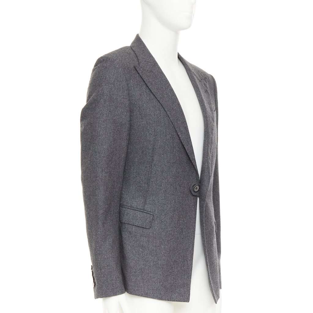 Lanvin Grey Wool Jacket Grey Wool Very good condition - Inside View