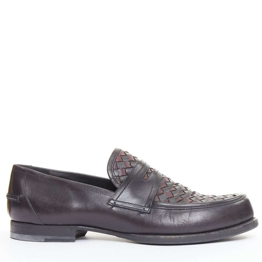 Bottega Veneta Black Leather Lace ups Black Leather Fair condition - Front View