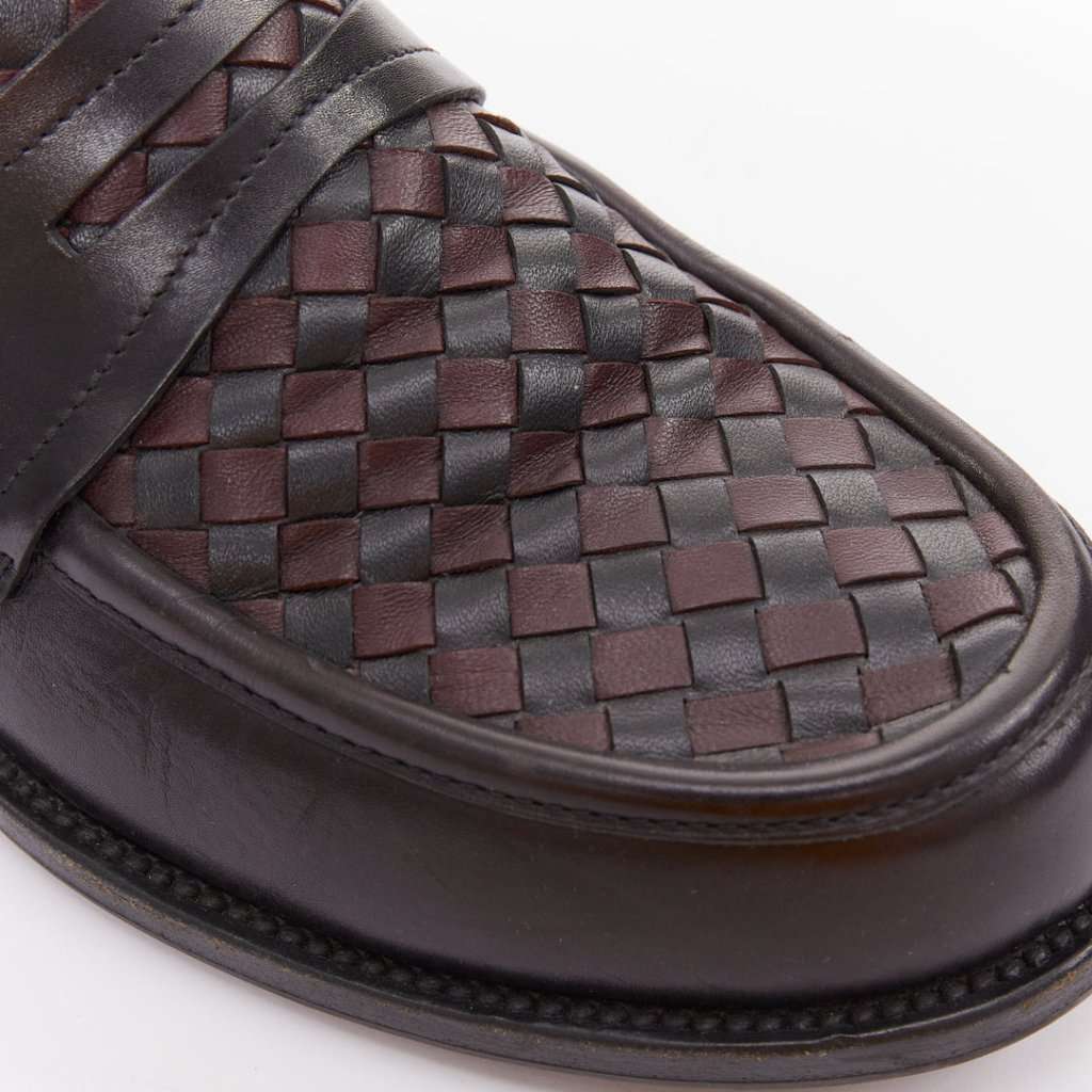 Bottega Veneta Black Leather Lace ups Black Leather Fair condition - Box View