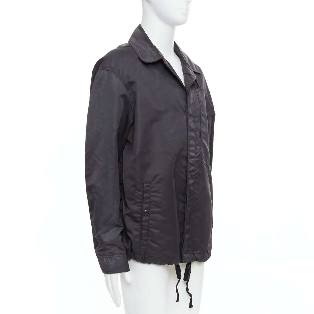 Lanvin Blue Cropped Moto Jacket Black Very good condition - Model View