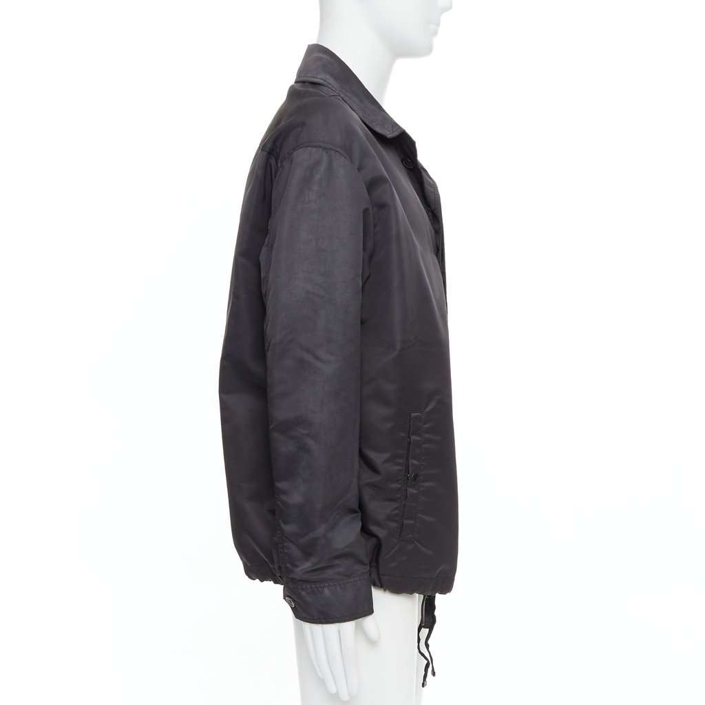 Lanvin Blue Cropped Moto Jacket Black Very good condition - Box View