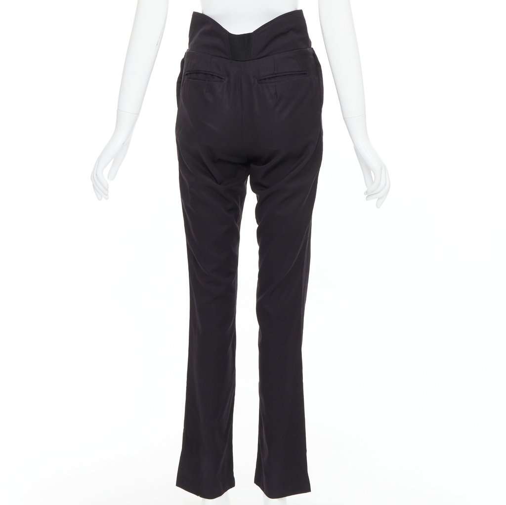 Raf Simons Paperbag Wool Pants Black Wool Fair condition - Box View