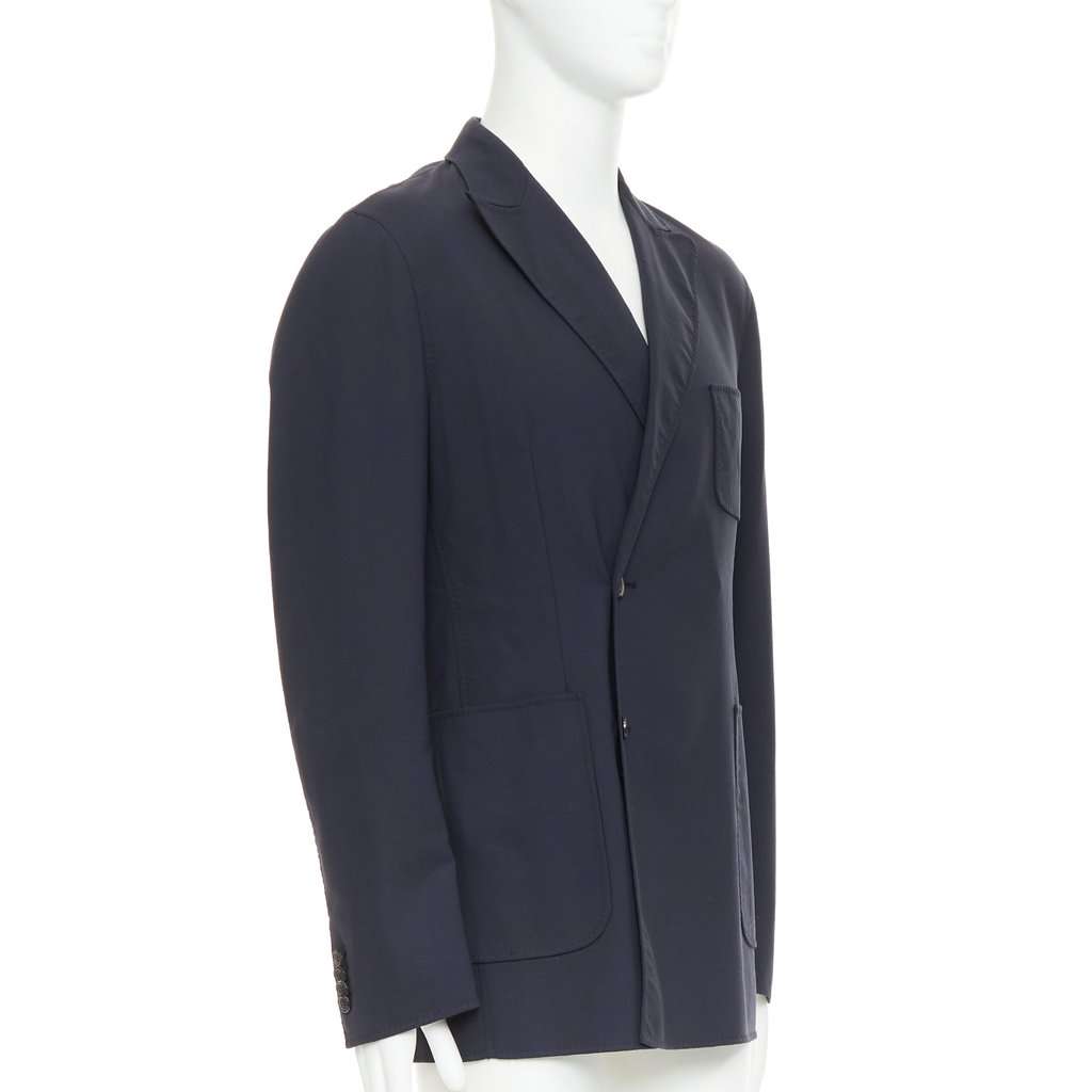 Raf Simons Black Wool Coat Black Wool Very good condition - Inside View