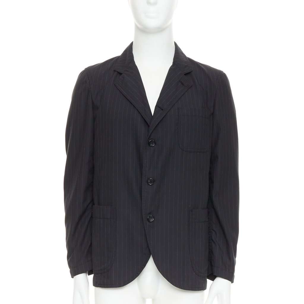Comme Des Garcons Grey Polyester Jacket Grey Polyester Very good condition - Front View