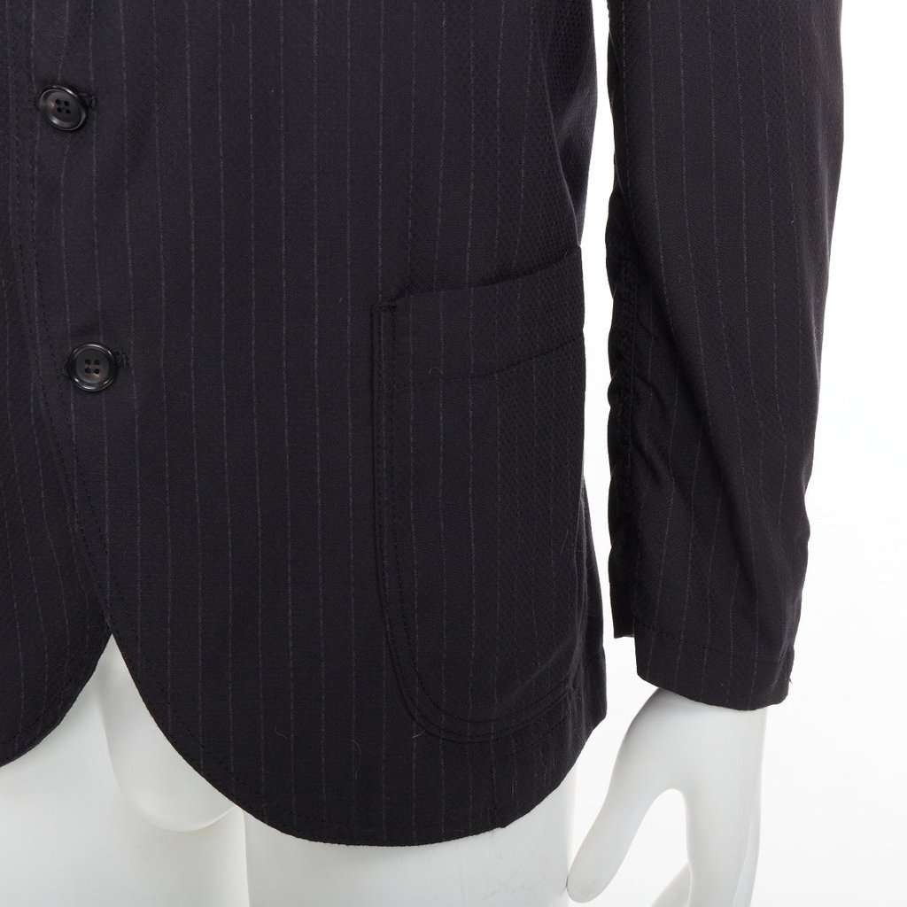 Comme Des Garcons Grey Polyester Jacket Grey Polyester Very good condition - Back View