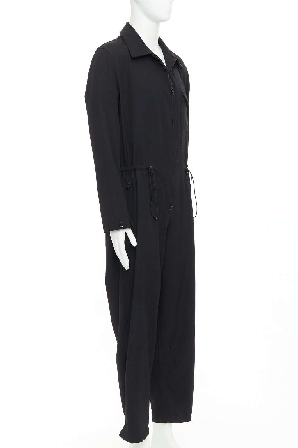 Yohji Yamamoto Black Wool Trouser Black Wool Very good condition - Inside View