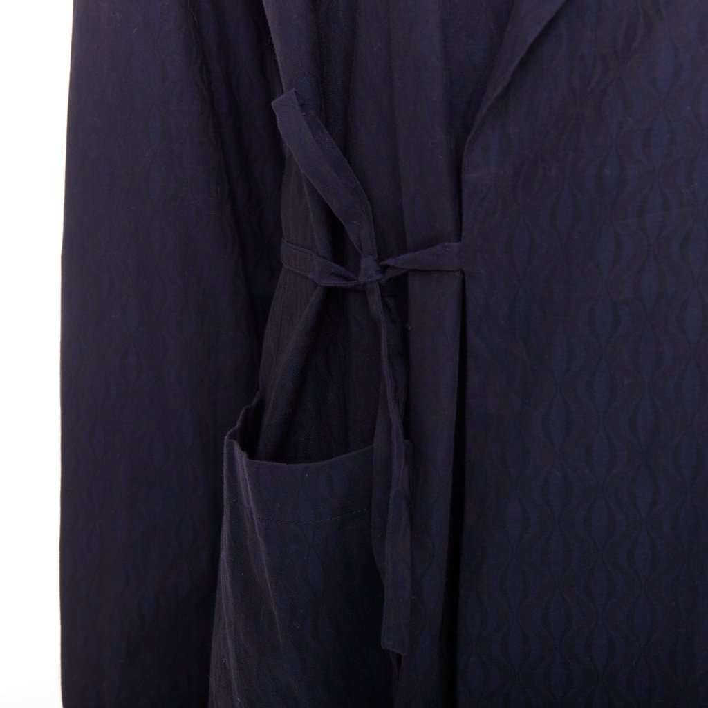 Dries Van Noten Navy Cotton Shirt Navy Cotton Good condition - Back View
