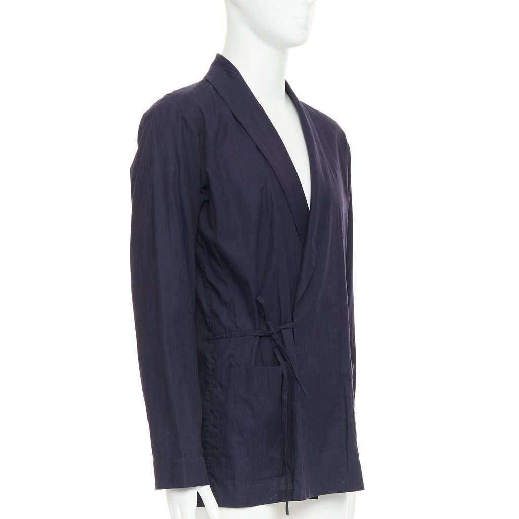 Dries Van Noten Navy Cotton Shirt Navy Cotton Good condition - Inside View
