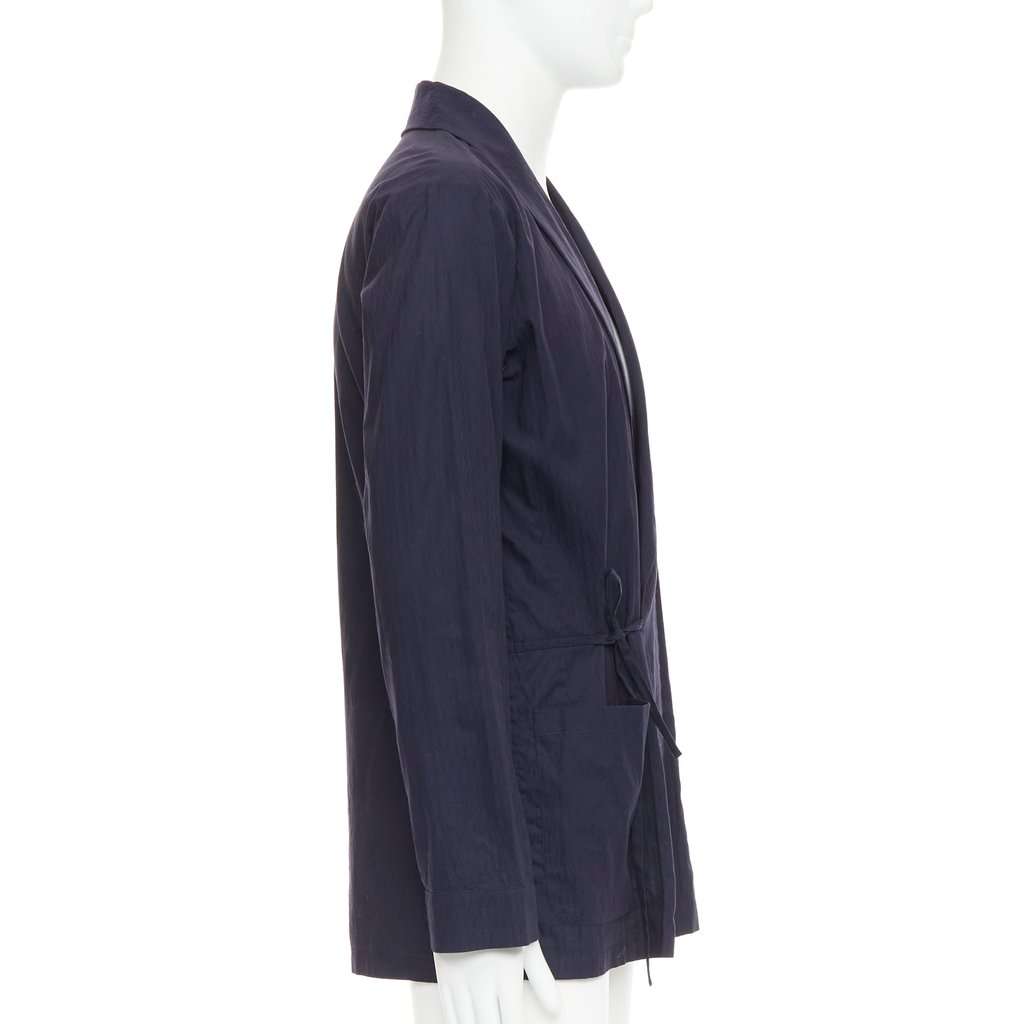 Dries Van Noten Navy Cotton Shirt Navy Cotton Good condition - Model View