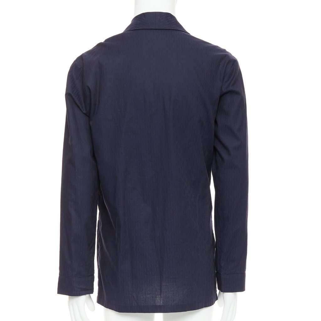 Dries Van Noten Navy Cotton Shirt Navy Cotton Good condition - Box View