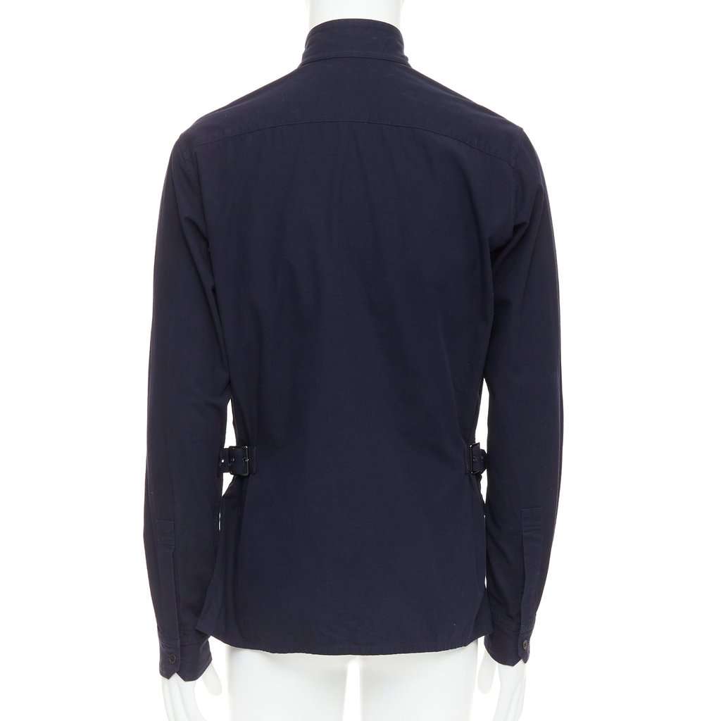Yohji Yamamoto Navy Cotton Shirt Navy Cotton Good condition - Box View