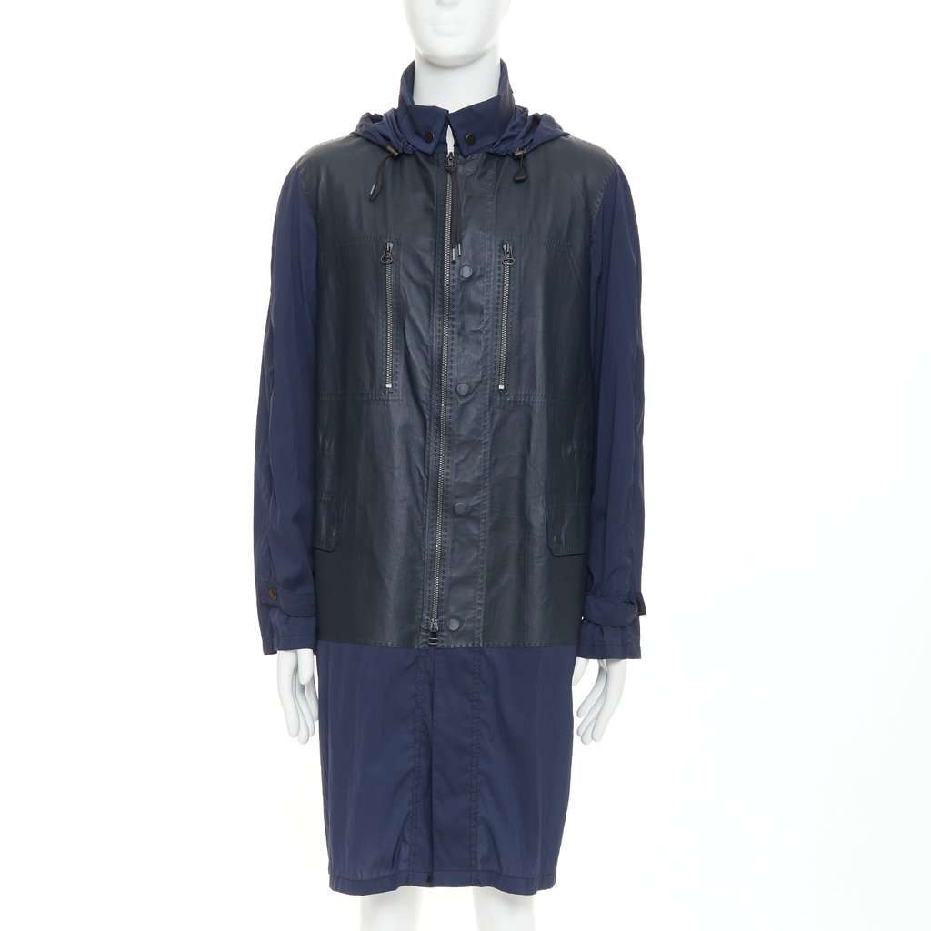 Lanvin Navy Coat Navy Good condition - Front View