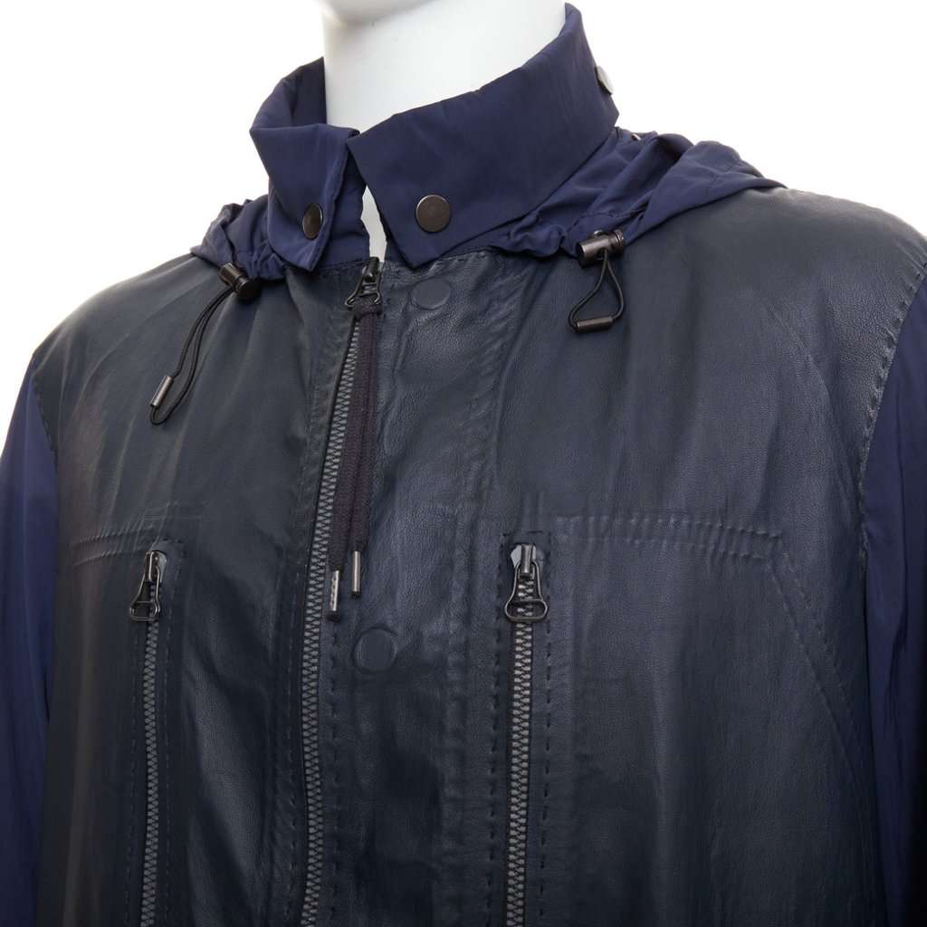 Lanvin Navy Coat Navy Good condition - Back View