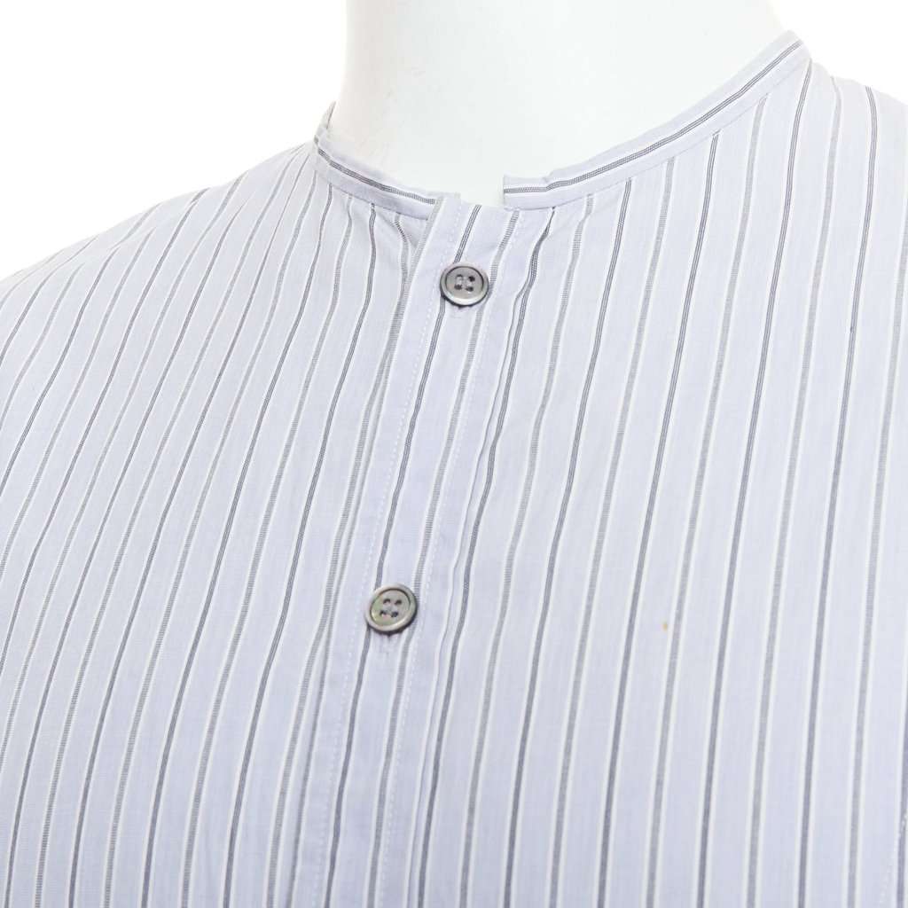 Yohji Yamamoto Blue Cotton Shirt Blue Cotton Good condition - Back View