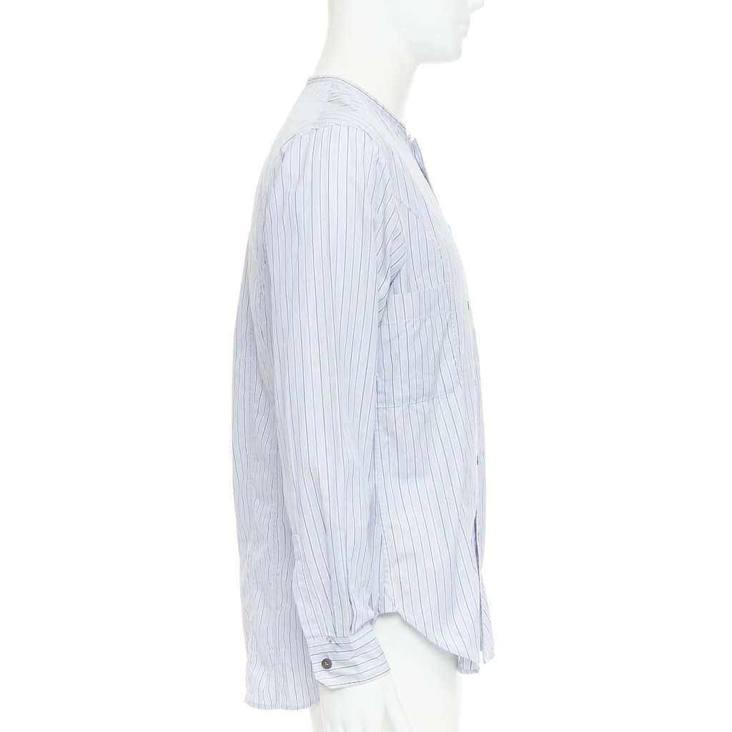 Yohji Yamamoto Blue Cotton Shirt Blue Cotton Good condition - Model View