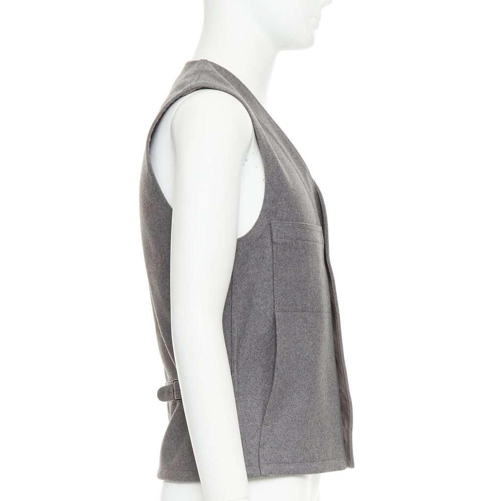 Lemaire Grey Wool Knitwear Grey Wool Very good condition - Model View