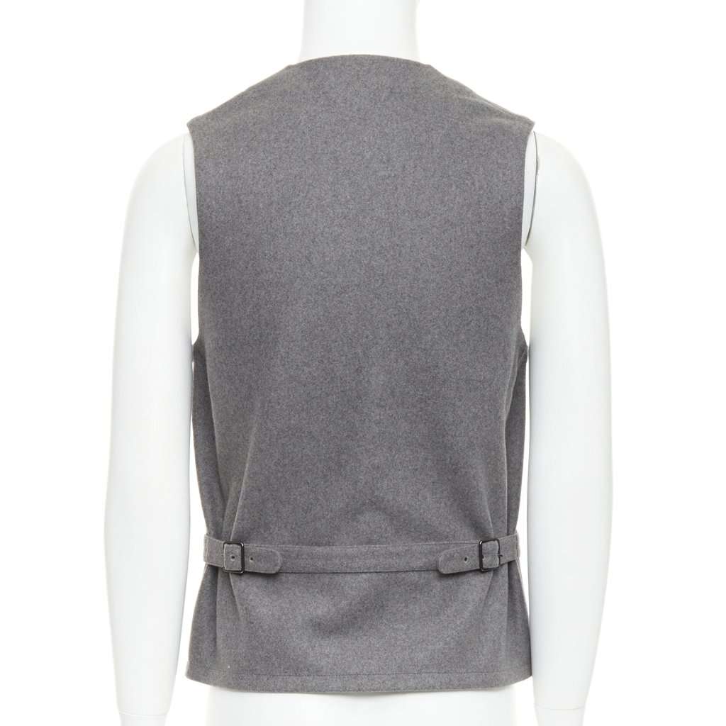 Lemaire Grey Wool Knitwear Grey Wool Very good condition - Box View