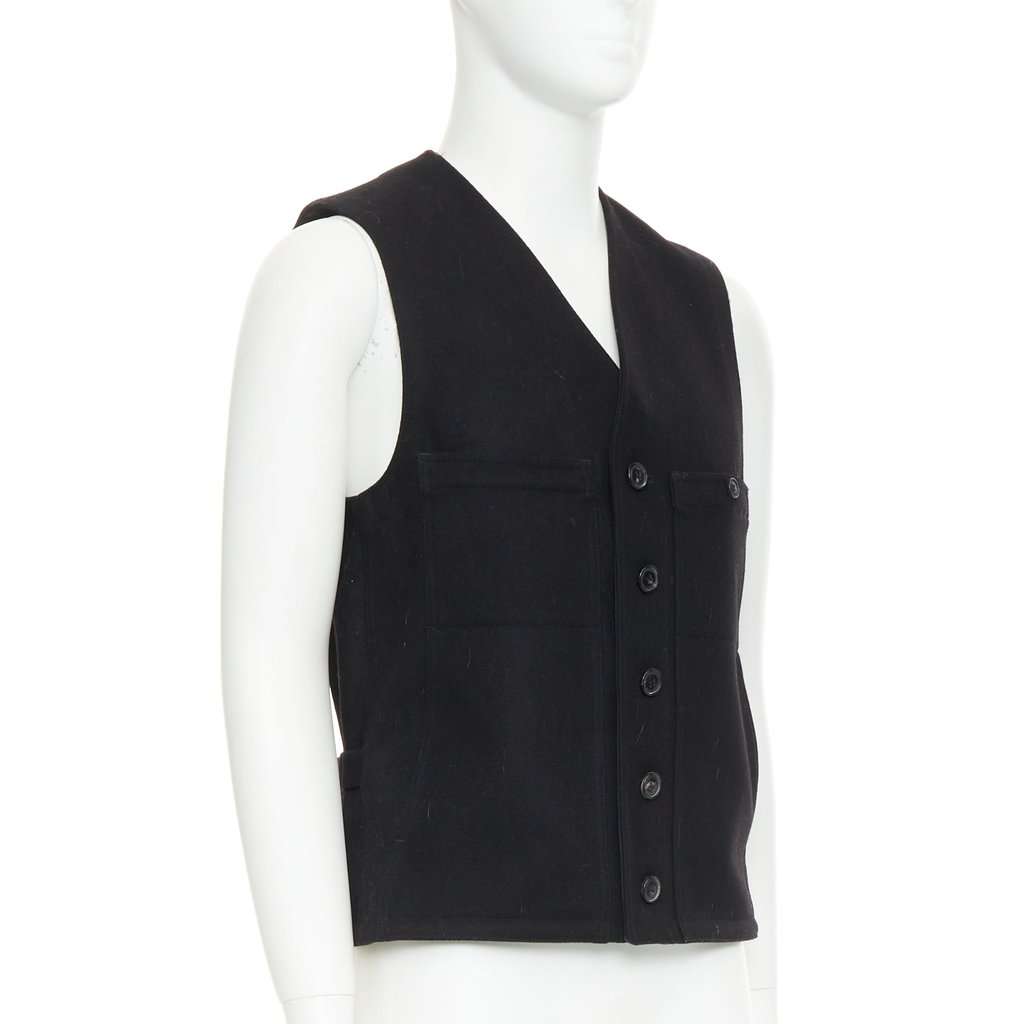 Lemaire Black Wool Knitwear Black Wool Very good condition - Inside View