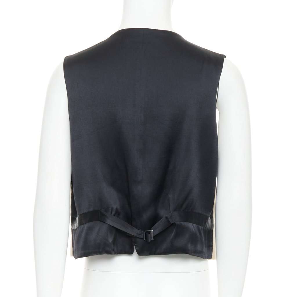 Yohji Yamamoto Beige Wool Coat Beige Wool Fair condition - Box View