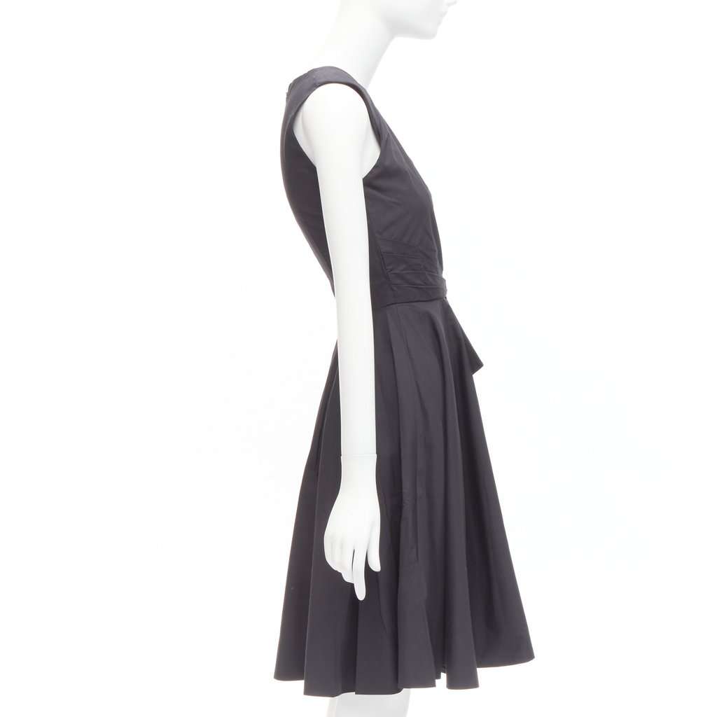 Prabal Gurung Striped Knot Tunic Black Cotton Never worn - Model View